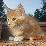 Kocurek Maine Coon